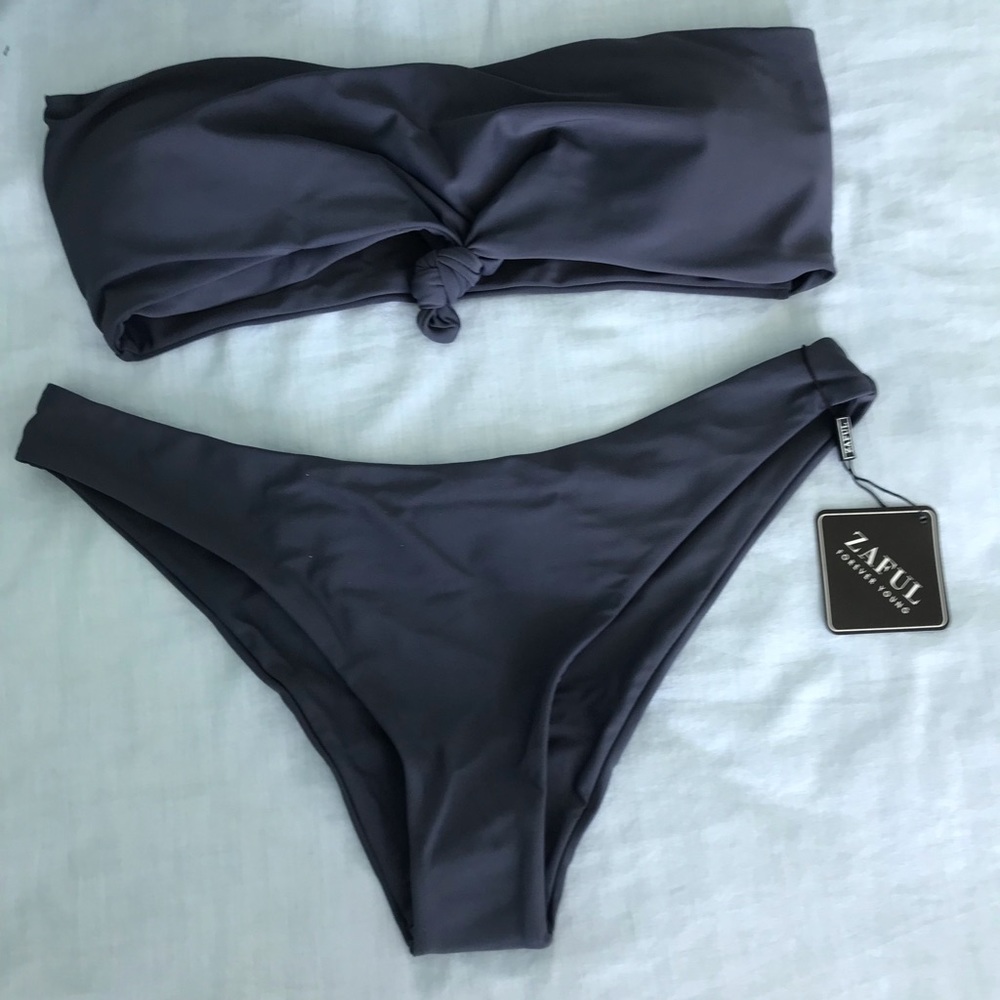 Grey two piece